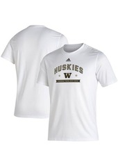 Men's adidas White Washington Huskies Military Appreciation Salute To Service Creator AEROREADY T-Shirt at Nordstrom