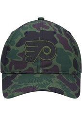 Adidas Men's Camo Philadelphia Flyers Locker Room Slouch Adjustable Hat - Camo