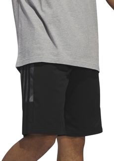 Adidas Men's Camo Tricot Track Shorts - Black / Gray Combo