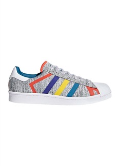 Adidas Men's Mountaineering Superstar Shoes In Light Grey Heather/white