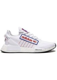 Adidas NMD R1 V2 "Cloud White/Scarlet/Blue" sneakers