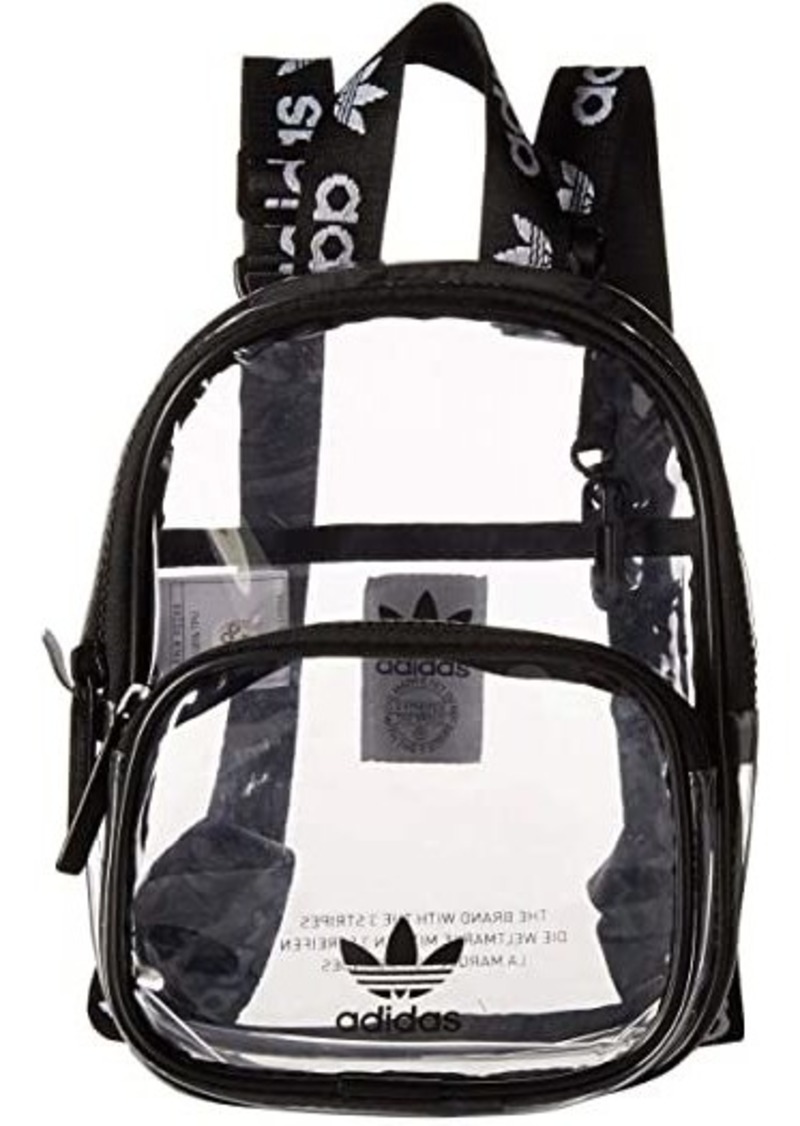 clear adidas mini backpack