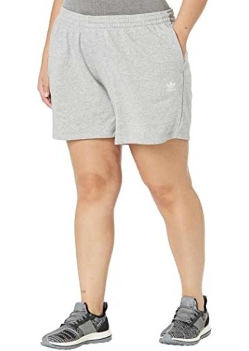 Adidas Plus Size Essentials Fleece Shorts