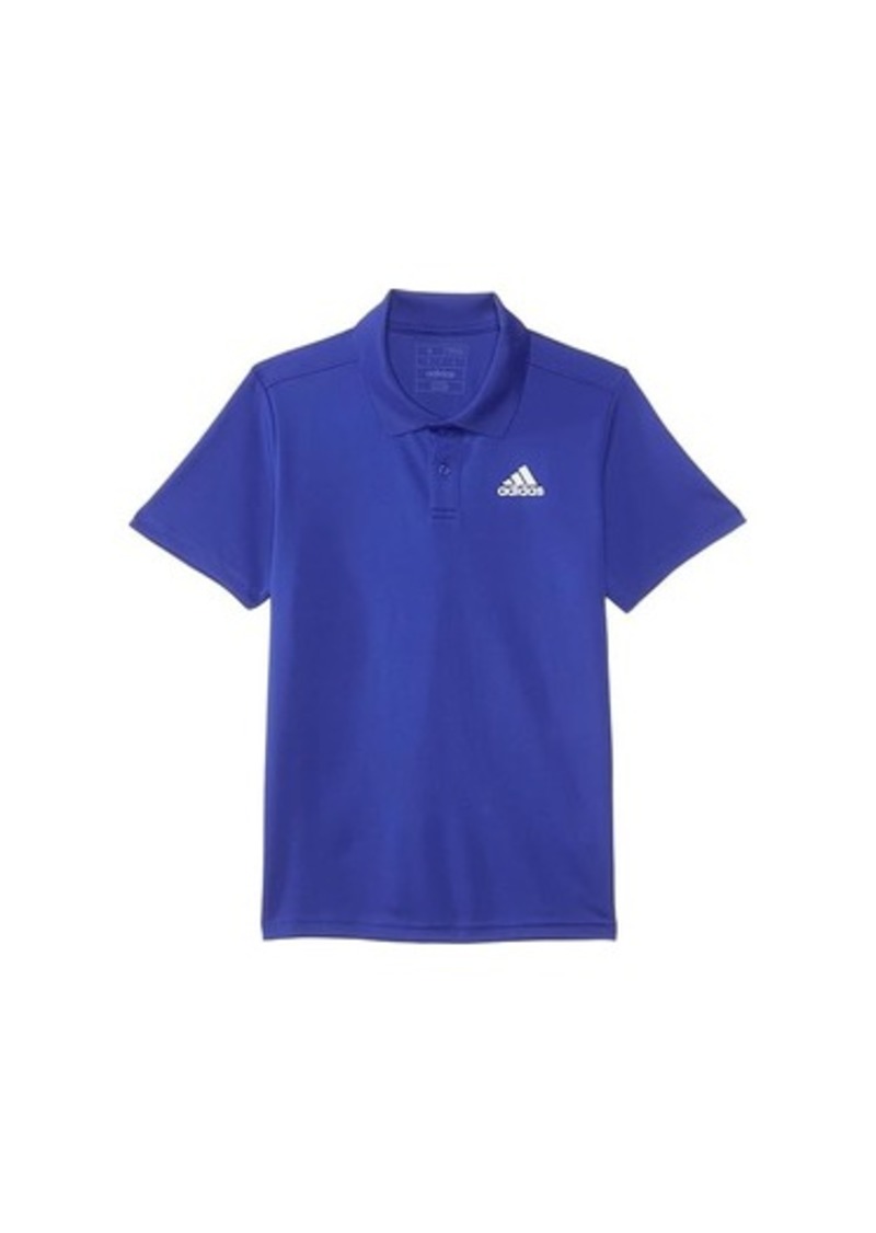 Adidas Poly Mesh 3S Polo(Big Kid)