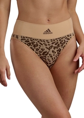 adidas Intimates Women's Seamless Brief Underwear 4A0127 - Leopard Ja