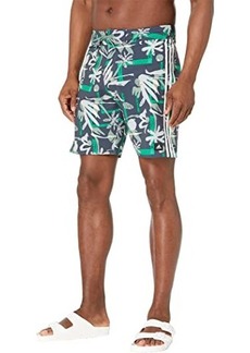 Adidas Seasonal Floral 19" Beach Tech Shorts