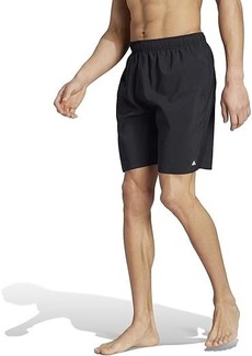 Adidas Solid CLX Classic-Length Swim Shorts
