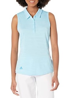 Adidas Space Dye Sleeveless Polo Shirt