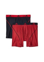 Adidas Sport Performance Climalite Boxer Briefs Underwear 2-Pack