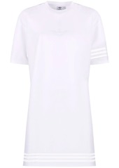 Adidas striped maxi T-shirt
