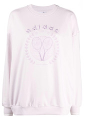 Adidas Tennis Luxe graphic sweatshirt