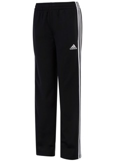 Adidas Toddler and Little Boys Iconic Tricot Pants - Black