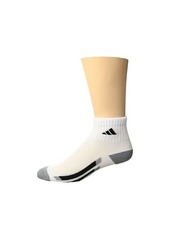 Adidas Vertical Stripe Quarter Socks 6-Pack (Toddler/Little Kid/Big Kid/Adult)