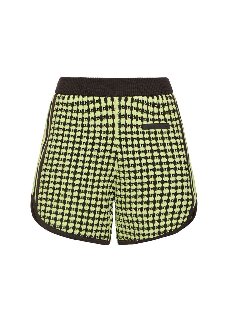 Adidas Wales Bonner Crochet Shorts