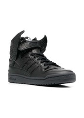 Adidas wing-design high-top sneakers