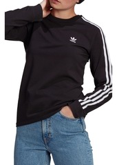 adidas Adicolor 3-Stripes Classic Long Sleeve T-Shirt in Black at Nordstrom