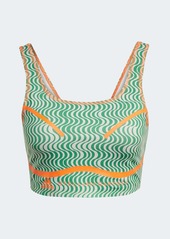 Women's adidas by Stella McCartney TruePurpose Printed Crop Top