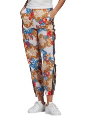 adidas Originals Floral Track Pants in White Multicolor at Nordstrom