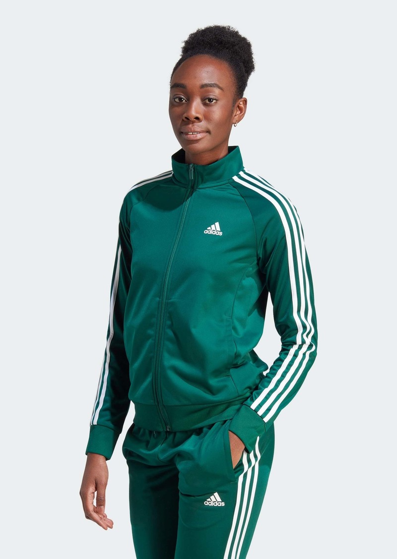 Women's adidas Primegreen Essentials Warm-Up Slim 3-Stripes Track Jacket