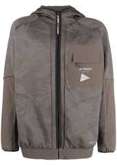 Adidas x And Wander Terrex hooded jacket