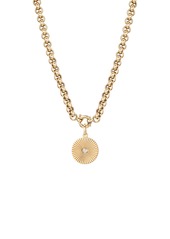 Adina Reyter - 14K Yellow Gold Diamond Necklace - Gold - OS - Moda Operandi - Gifts For Her