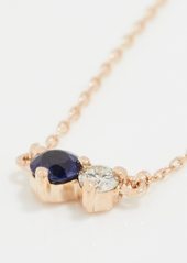 Adina Reyter 14k Sapphire + Diamond Amigos Necklace