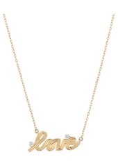 Adina Reyter Groovy Love Diamond Pendant Necklace