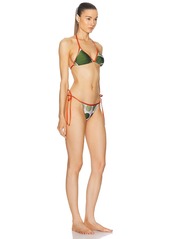 ADRIANA DEGREAS Jellyfish Triangle Bikini Set