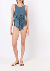 Adriana Degreas Couture belted swimsuit