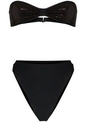 Adriana Degreas sequinned bikini set