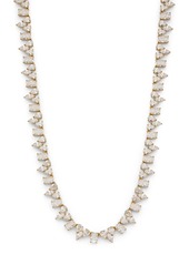 Adriana Orsini 18K Goldplated Silver & Mixed Cubic Zirconia Collar Necklace