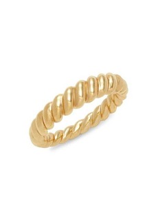 Adriana Orsini 18K Goldplated Twisted Ring