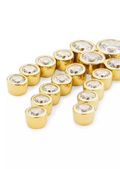 Adriana Orsini Basel 18K-Gold-Plated & Cubic Zirconia Small Chandelier Earrings