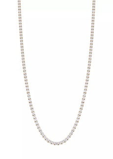 Adriana Orsini Bubbly 18K-Gold-Plated & Cubic Zirconia Long Tennis Necklace
