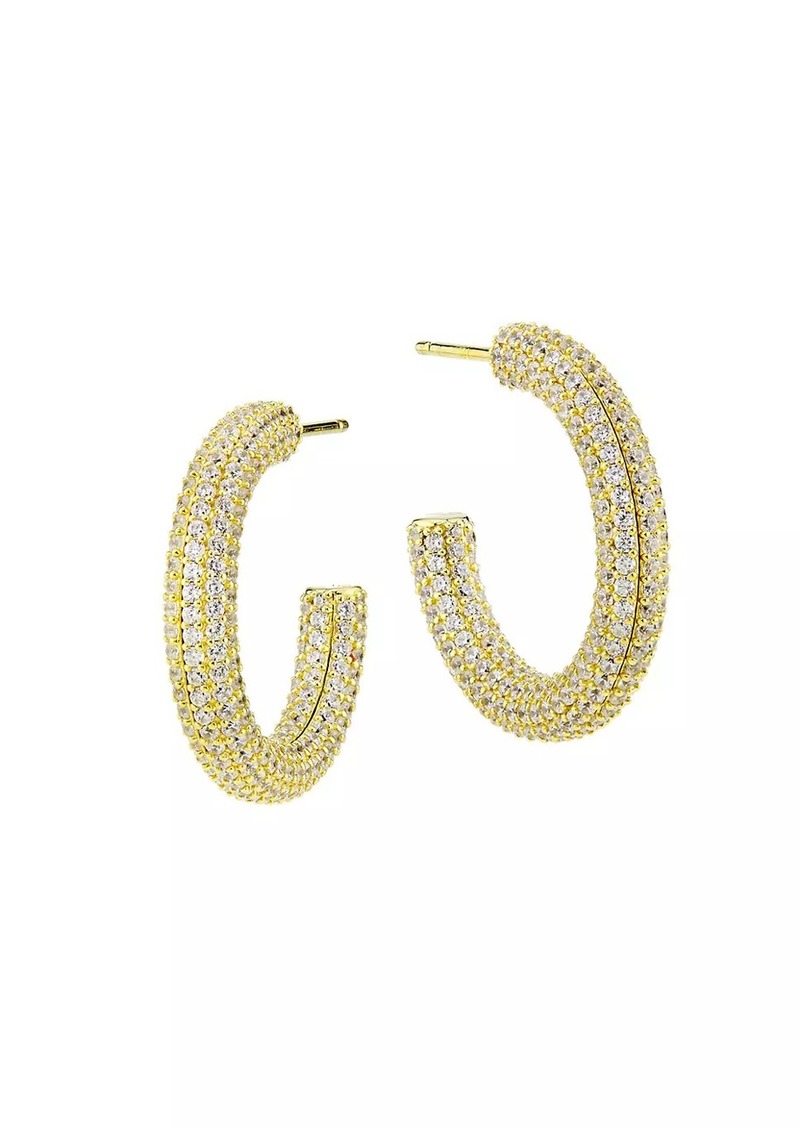 Adriana Orsini Cubic Zirconia Hoop Earrings