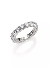 Adriana Orsini Sterling Silver Eternity Band Ring