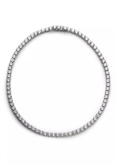 Adriana Orsini Sterling Silver Tennis Necklace