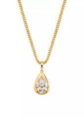 Adriana Orsini Sunny Cubic Zirconia Teardrop Pendant Necklace