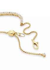 Adriana Orsini Tennis 18K-Gold-Plated & Cubic Zirconia Necklace