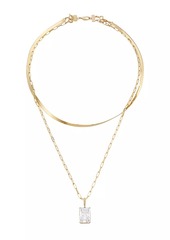 Adriana Orsini Veritas 18K-Gold-Plated & Cubic Zirconia Necklace Set