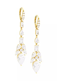 Adriana Orsini Versailles 18K-Gold-Plated & Cubic Zirconia Drop Earrings