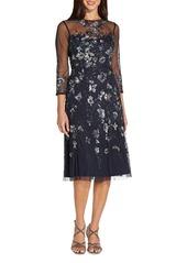 Adrianna Papell Embellished Cocktail Dress