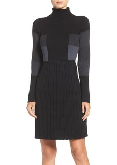 Adrianna Papell Fit & Flare Sweater Dress