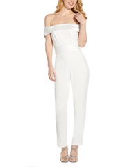 Adrianna Papell Off-The-Shoulder Jumpsuit