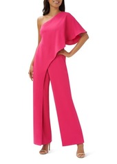 Adrianna Papell One-Shoulder Jumpsuit