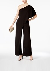 Adrianna Papell One-Shoulder Jumpsuit