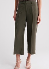 Adrianna Papell Pocket Wide Leg Pants in Black at Nordstrom Rack