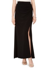 Adrianna Papell Ruched Maxi Skirt