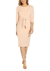 Adrianna Papell Tie-Waist Dress