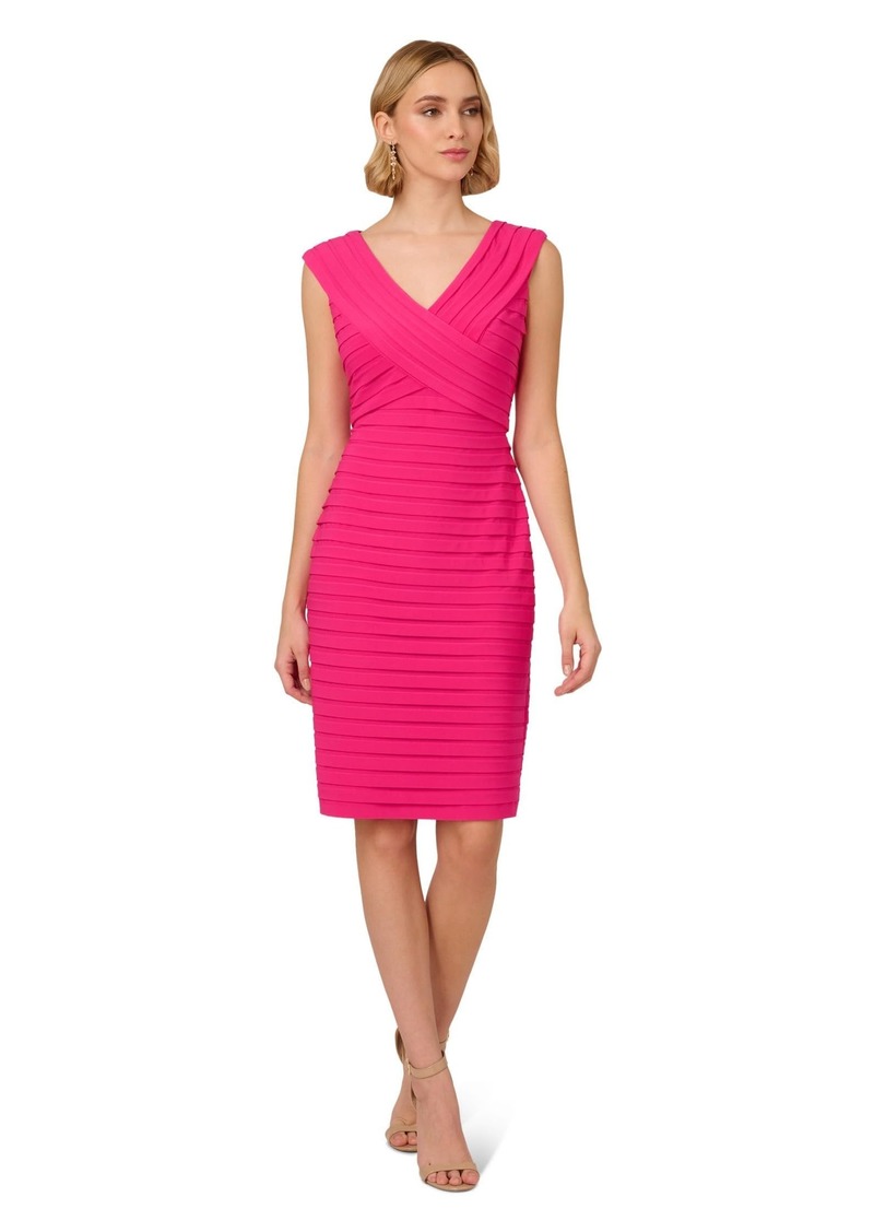 Adrianna Papell Women's Banded Jersey Dress